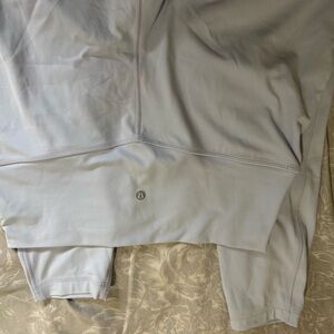 Lululemon Light Blue Athletic Leggings.  NWOT Never worn